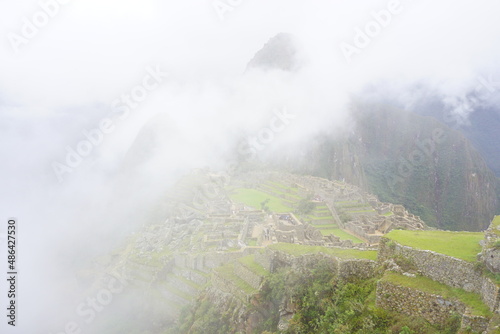 ペルーの世界遺産マチュピチュ遺跡 © RIE