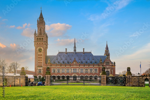 The International Court of Justice in the Peace Palace Hague photo