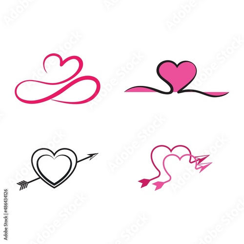 Valentines day logo