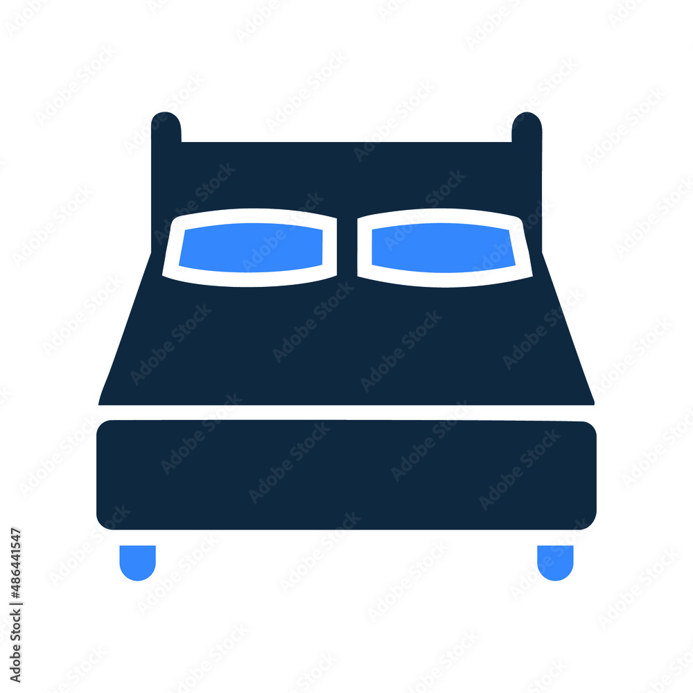 Bed, sleep, bedroom icon. vector sketch.65 Bed, sleep, bedroom icon. vector sketch.65