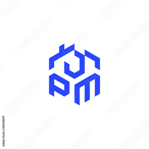 Free Download J P M JPM Letter with House Roof Logo Design Vector
 - GFXLoad