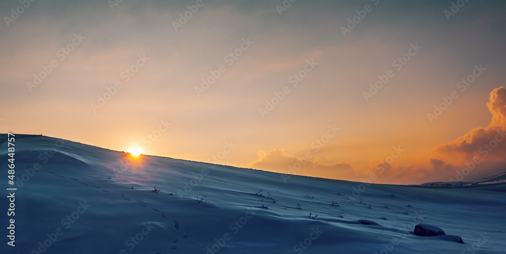 Fototapeta premium Beautiful Winter Landscape