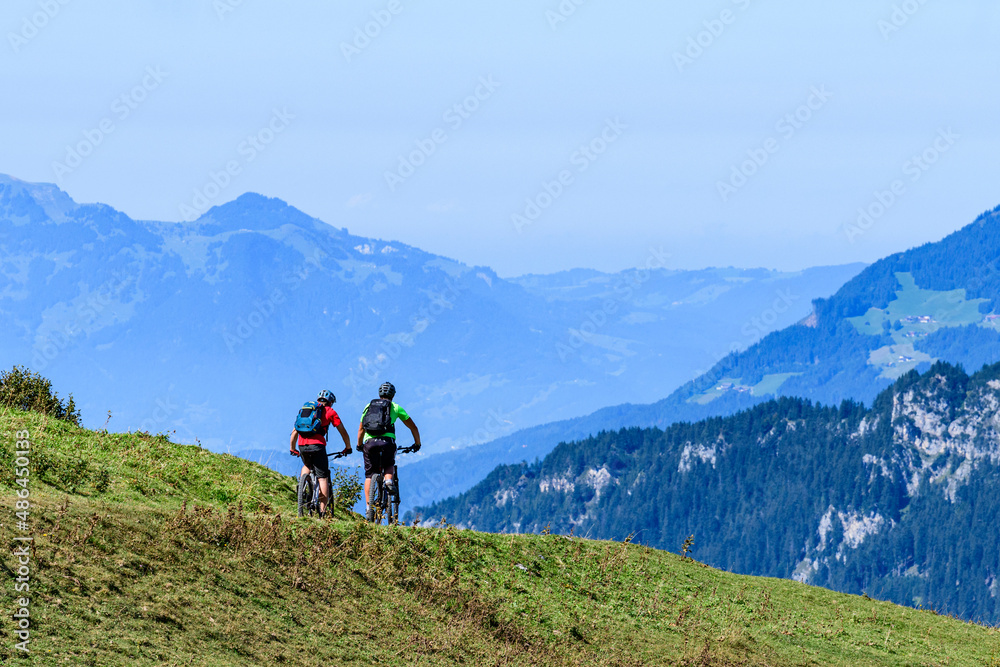 Anspruchsvolle Radtour im Montafon