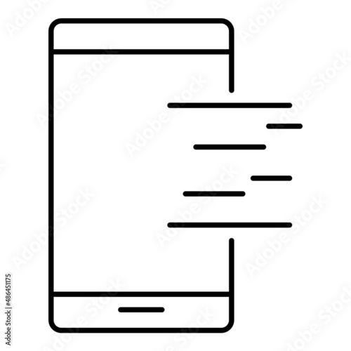 phone symbol icon and sensitivity slippery