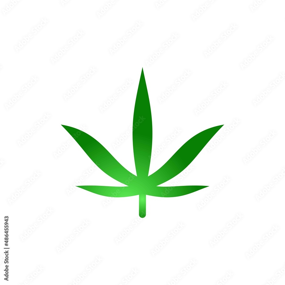 hemp icon vector design templates