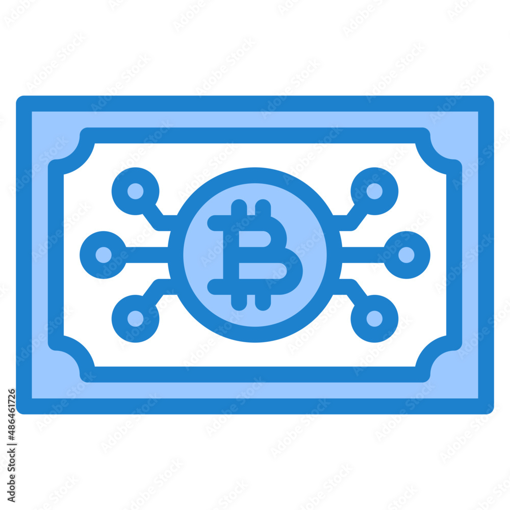 money blue style icon money blue style icon