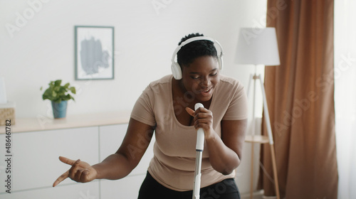 Foto Funny housework concept