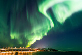 Aurora borealis, Northern lights in Tromsø, Norway