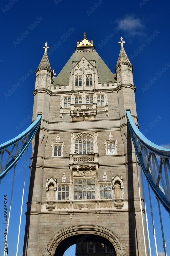 London; England - october 21 2021 : the Tower Bridge