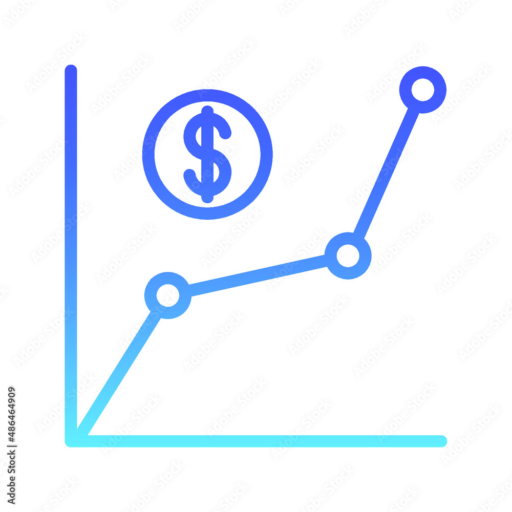 Income Line Gradient Income Line Gradient