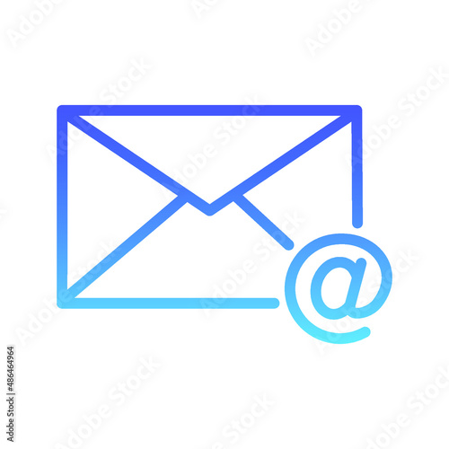 Mail Line Gradient
