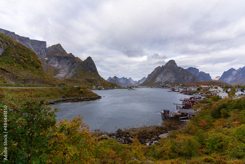Beautiful landscape in Norway in fall 2021. Beautiful landscape in Norway in fall 2021.