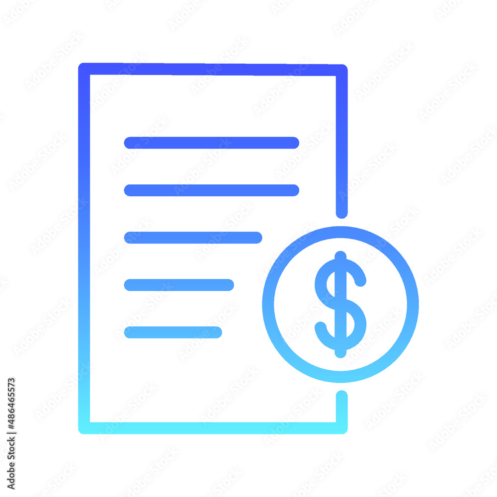 BIlling Line Gradient BIlling Line Gradient