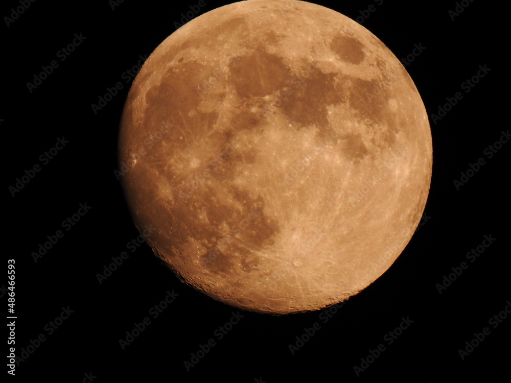 Fototapeta premium The Moon Red