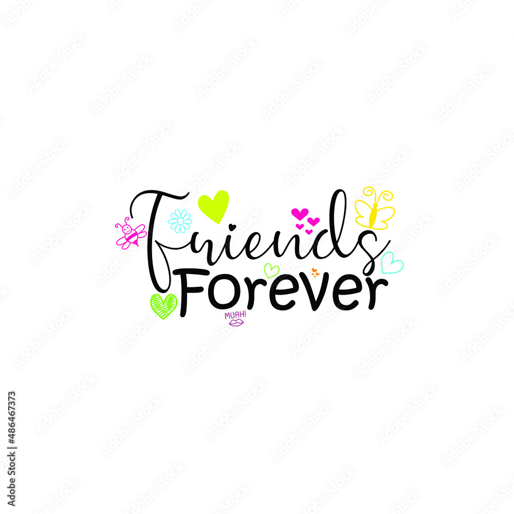Obraz premium Best friend cards - love messages and cards for special one - bestfriend forever, - BFF cards