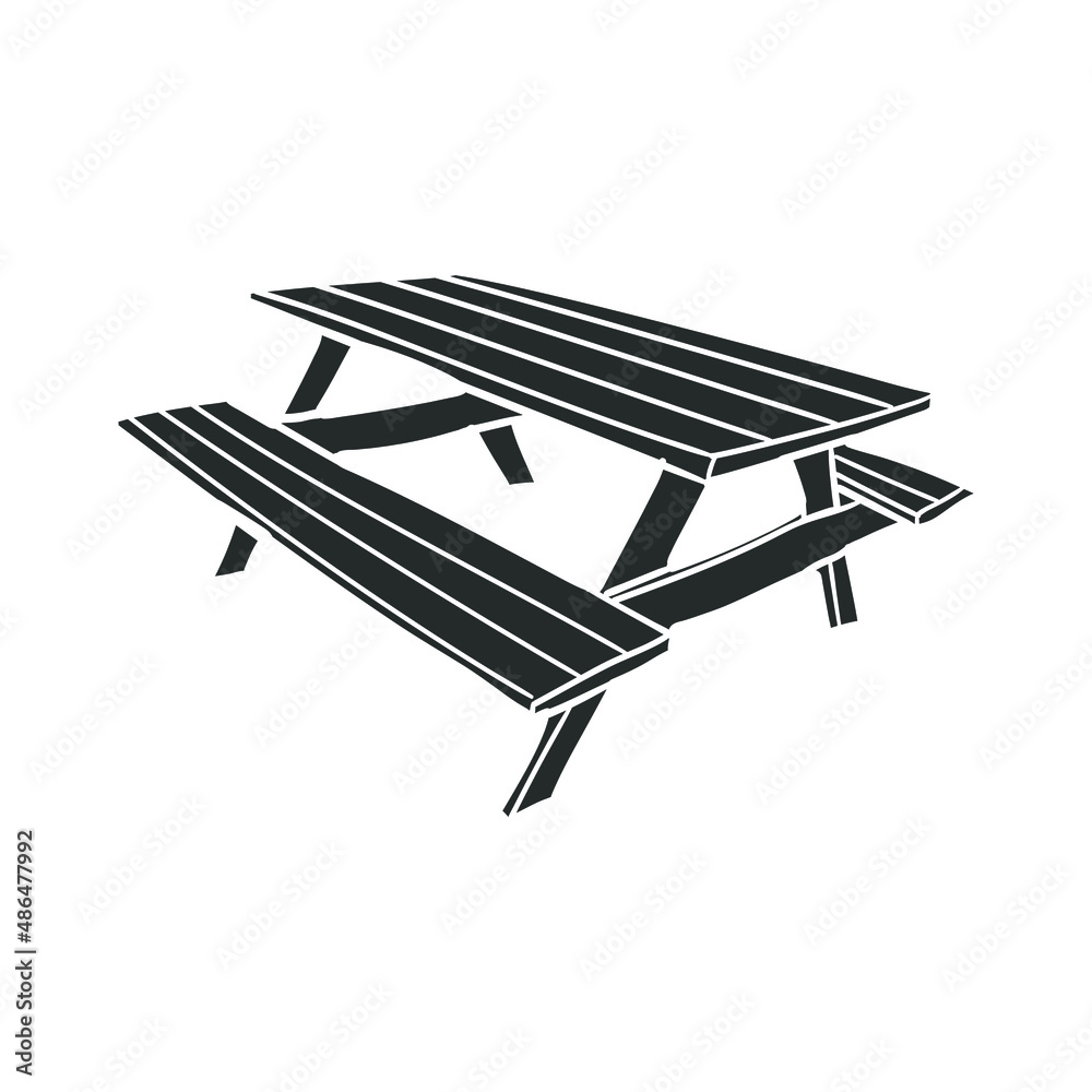 Picnic Table Icon
