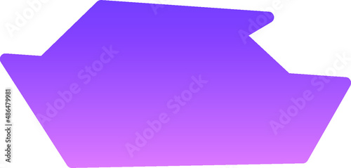 Speed Boat Glyph Gradient