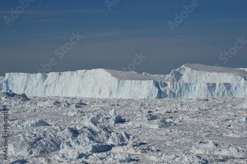 snow covered mountains