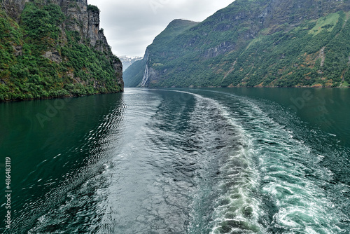 fjord of Norway, Geiranger fjord