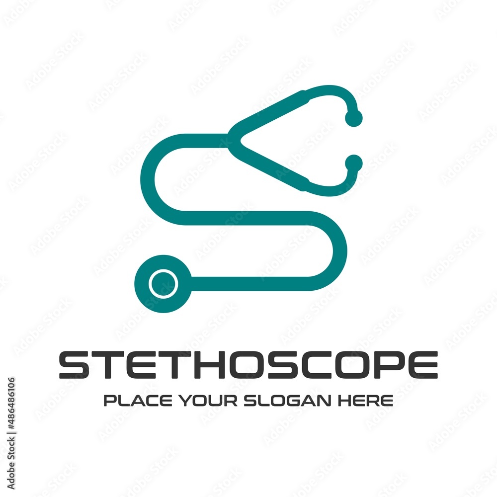 S stethoscope vector letter template. This design use medical symbol. Suitable for health business. S stethoscope vector letter template. This design use medical symbol. Suitable for health business.