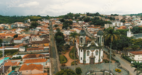 Aerial images of Sao Joao Del Rei - MG photo