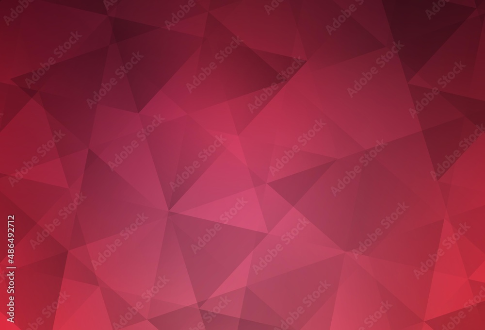 Light Pink vector polygonal pattern. Light Pink vector polygonal pattern.