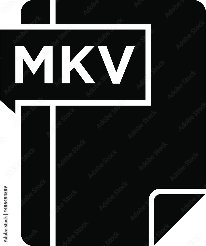 MKV Glyph Icon