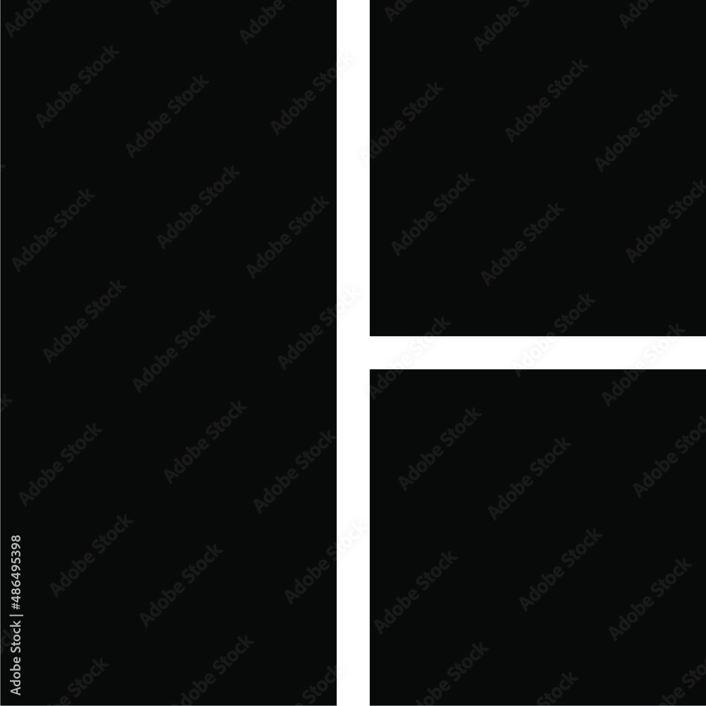 Layout 45 Glyph Icon Layout 45 Glyph Icon
