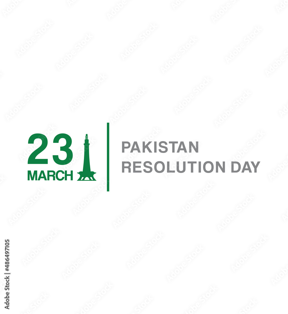 Pakistan Day Celebration Illustration, Happy Resolution Day Pakistan, 23rd March 1940 Pakistan Day Celebration Illustration, Happy Resolution Day Pakistan, 23rd March 1940