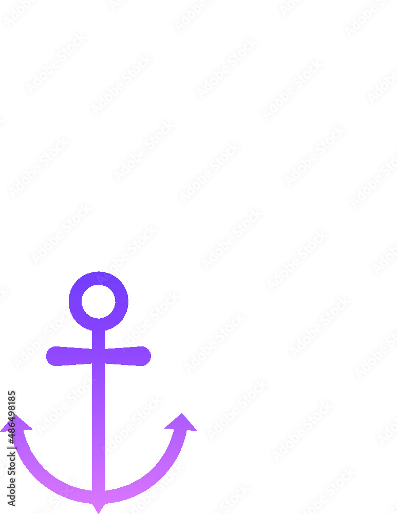 Anchor Glyph Gradient icon symbols pictograms design elements visual representations Anchor Glyph Gradient icon symbols pictograms design elements visual representations