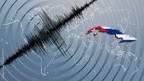 Photography Seismic activity earthquake Cuba map