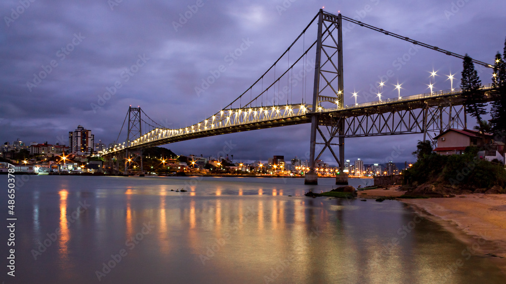 Ponte Hercílio Luz, Florianópolis Santa Catarina Brasil
