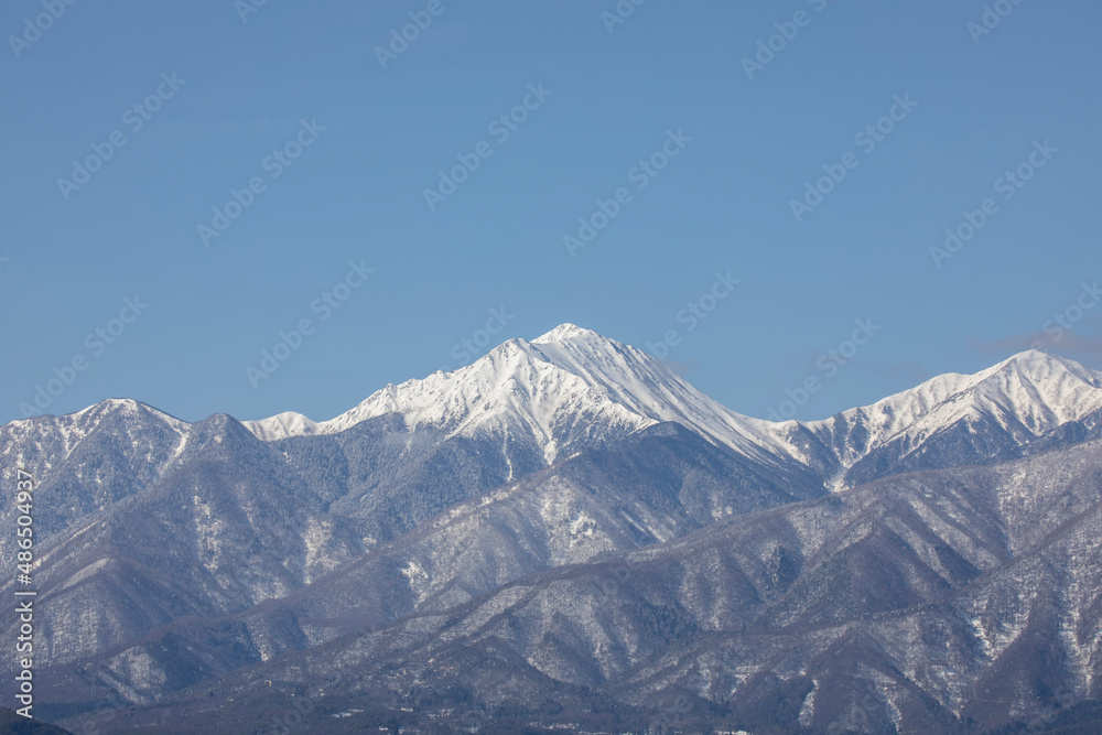 Fototapeta premium snow covered mountains
