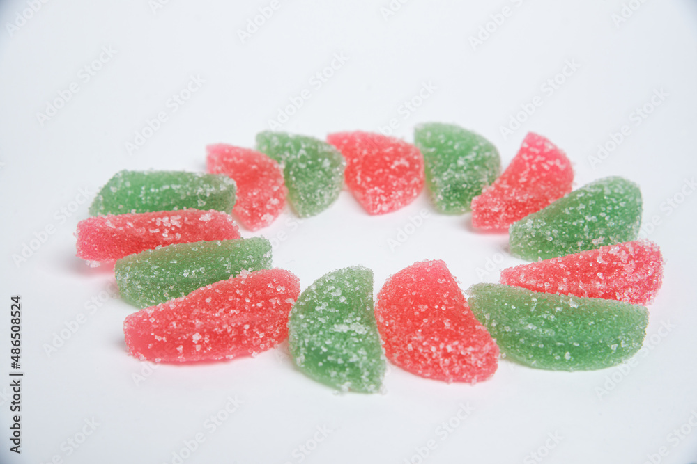 colorful candy and jelly sweet close up, Square shape jelly candy flavor fruit, candy dessert colorful on sugar colorful candy and jelly sweet close up, Square shape jelly candy flavor fruit, candy dessert colorful on sugar