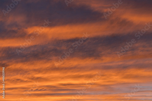 Dramatic Red Sky Full Frame  © Marcia Straub 