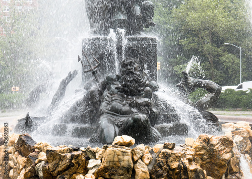 Neptune, Bailey Fountain, Brooklyn