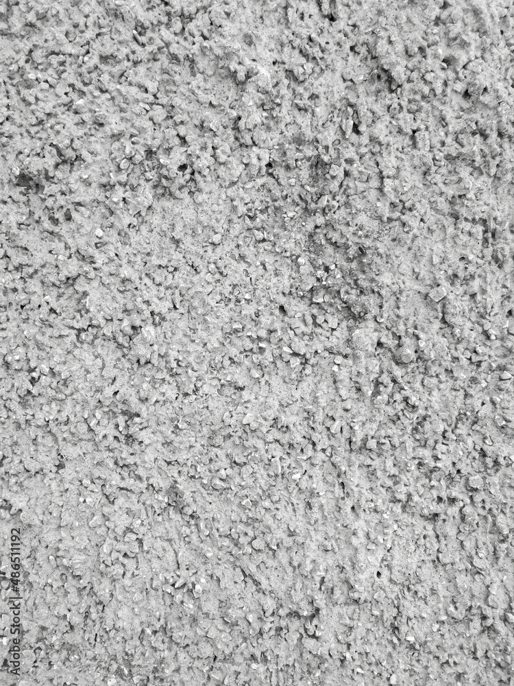 Cement plaster on the wall as an abstract background.