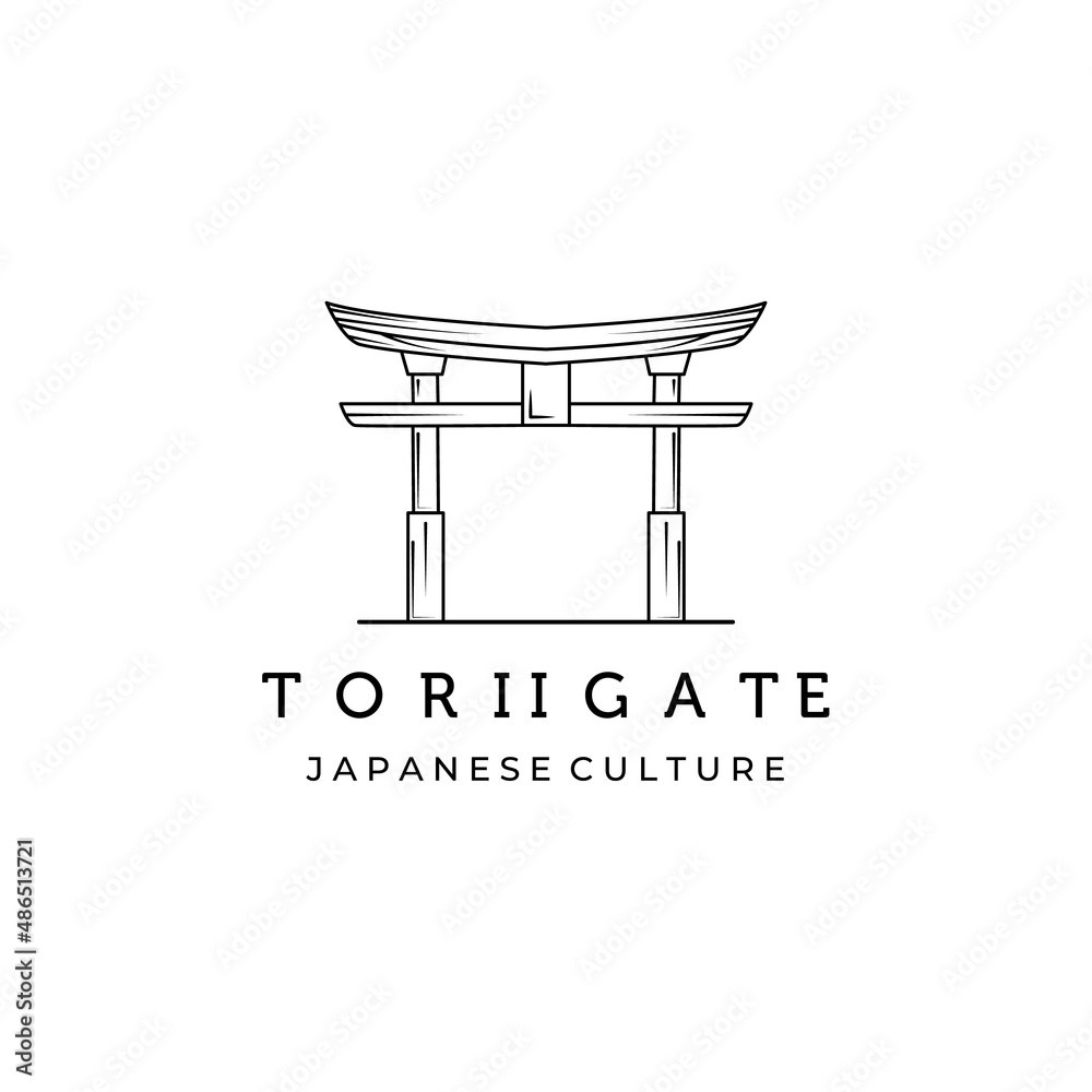 toriigate logo vector illustration toriigate logo vector illustration