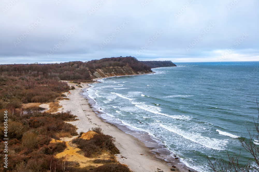 Picturesque Filinsky bay. Primorye. Kaliningrad region. Russia Picturesque Filinsky bay. Primorye. Kaliningrad region. Russia