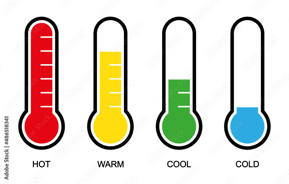 Thermometer Set Icon Thermometer Set Icon