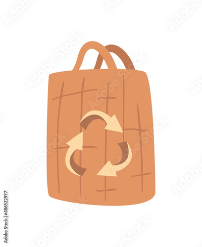 brown ecobag design