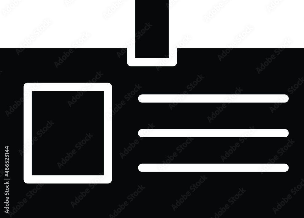 Student Card Vector Icon Design Illustration Student Card Vector Icon Design Illustration