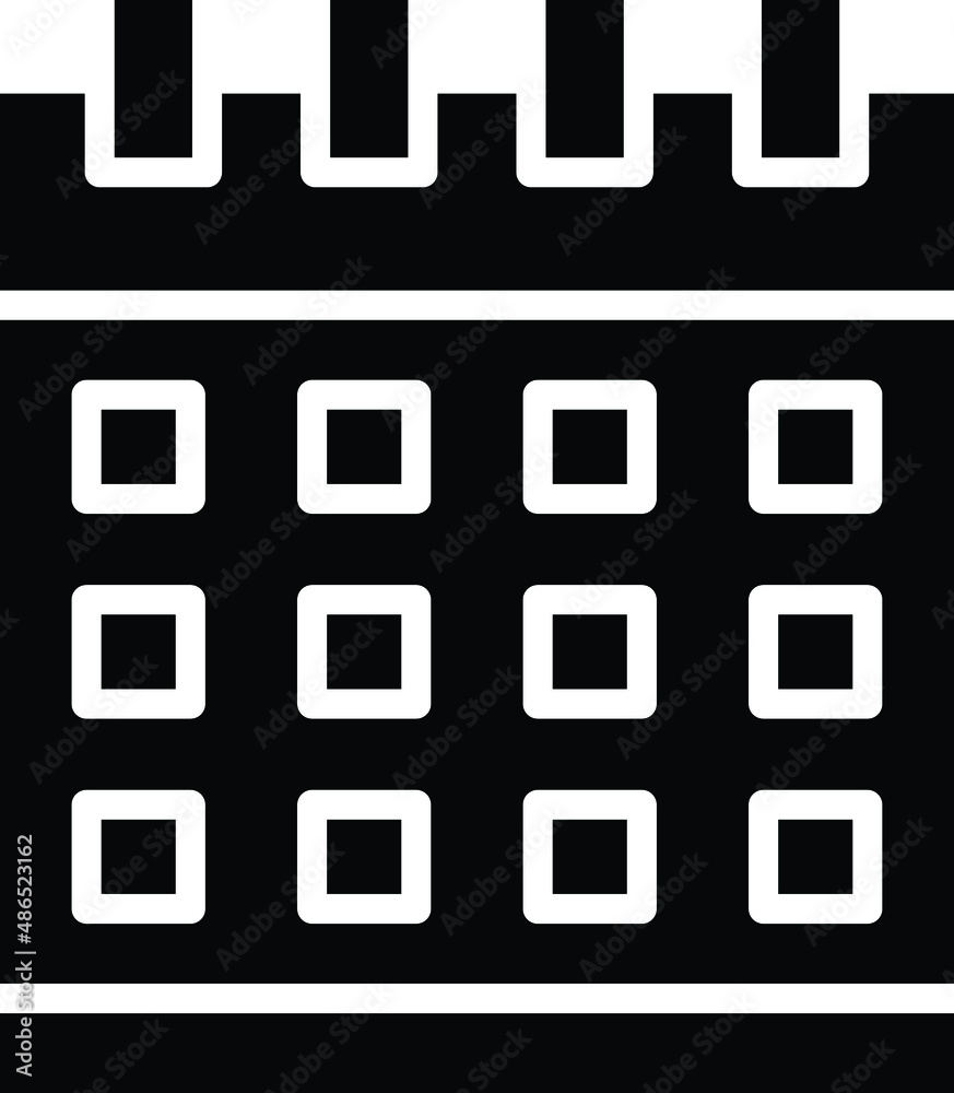 Calendar Vector Icon Design Illustration Calendar Vector Icon Design Illustration