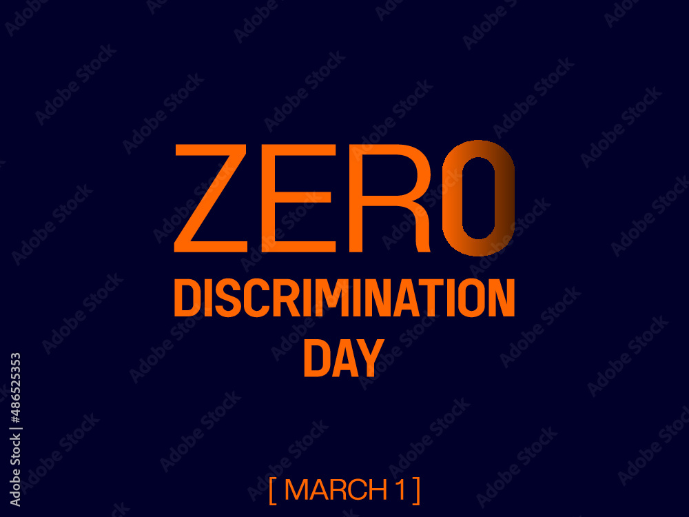 Zero Discrimination Day 