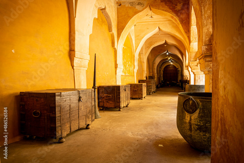 The Thanjavur Maratha Palace Complex, known locally as Aranmanai, is the official residence of the Bhonsle family continued to hold on to the palace even after the last king, Shivaji of Thanjavur photo