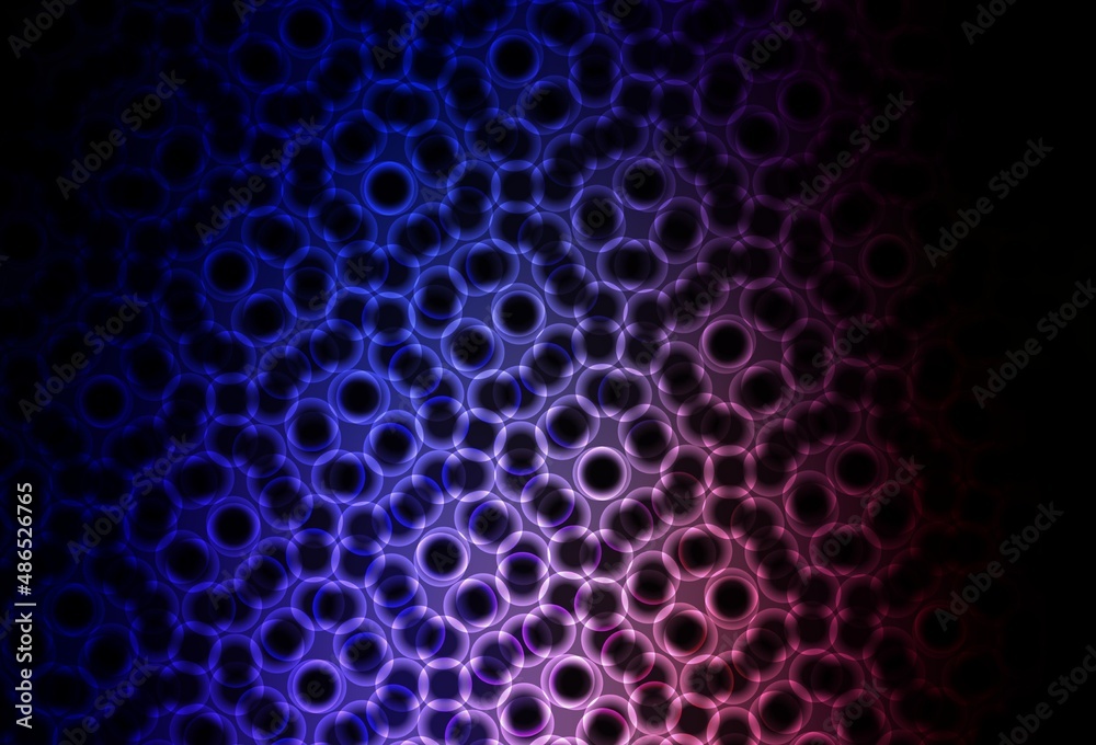 Dark Pink, Blue vector background with spots. Dark Pink, Blue vector background with spots.