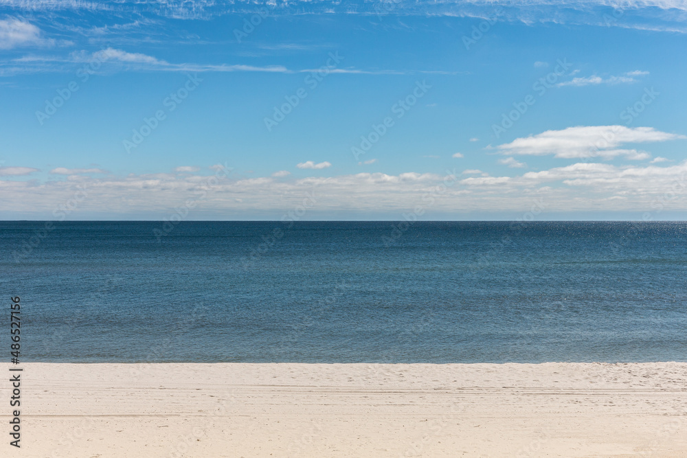 Seashore Background with Copy Space