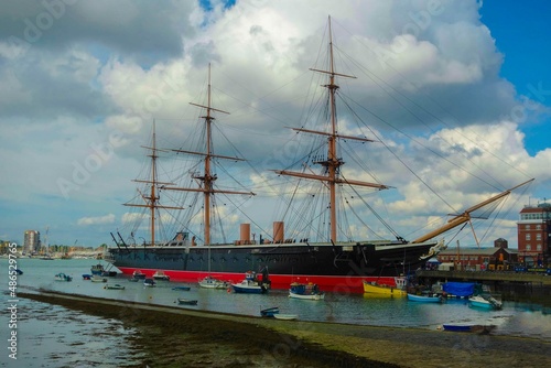 HMS Warrior, Portsmouth Harbour ,Hampshire