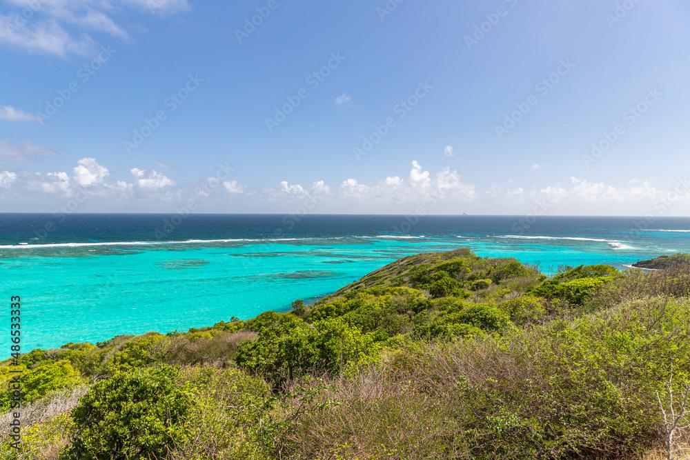 Saint Vincent and the Grenadines, Canouan, east coast Saint Vincent and the Grenadines, Canouan, east coast