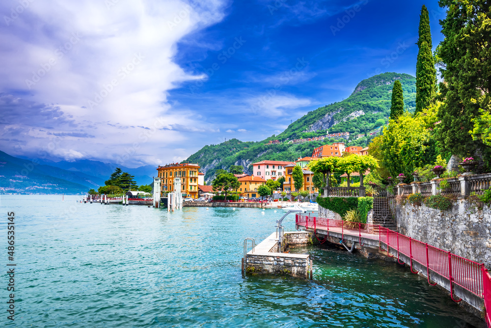 Varenna, Italy - Lake Como, Lombardy landscape.